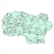 نقشه کاربری اراضی شهرستان ورزقان