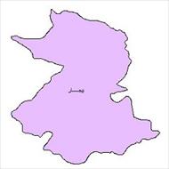 شیپ فایل محدوده سیاسی شهرستان بیجار (واقع در استان کردستان)