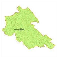 شیپ فایل محدوده سیاسی شهرستان کهگیلویه (واقع در استان کهگیلویه و بویراحمد)