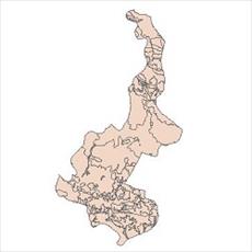 نقشه کاربری اراضی شهرستان فاروج