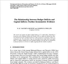 مقاله ترجمه شده حسابداری با عنوان رابطه بین کسورات بودجه و ورودی های سرمایه: شواهد اقتصادی بیشتر