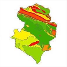 نقشه زمین شناسی شهرستان چناران