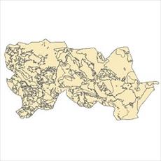 نقشه کاربری اراضی شهرستان قائنات