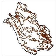 نقشه ی خطوط همدمای استان فارس