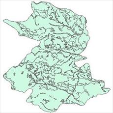 نقشه کاربری اراضی شهرستان بیجار
