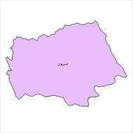 شیپ فایل محدوده سیاسی شهرستان مریوان (واقع در استان کردستان)