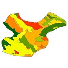 نقشه زمین شناسی شهرستان ارسنجان