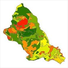 نقشه ی زمین شناسی شهرستان ماکو