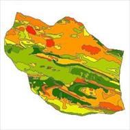 نقشه ی زمین شناسی شهرستان زرین دشت
