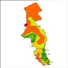 نقشه طبقات اقلیمی استان اردبیل