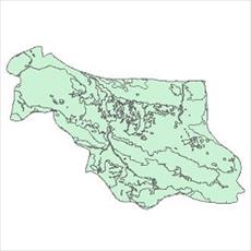 نقشه کاربری اراضی شهرستان بردسیر
