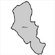 شیپ فایل محدوده سیاسی شهرستان سیاهکل (واقع در استان گیلان)