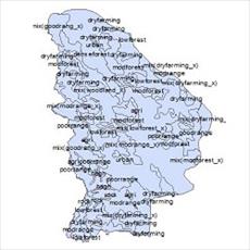 نقشه کاربری اراضی شهرستان سردشت