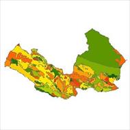 نقشه ی زمین شناسی شهرستان بوئین زهرا