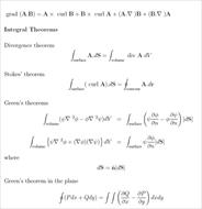 فرمول های مهم و کاربردی ریاضی